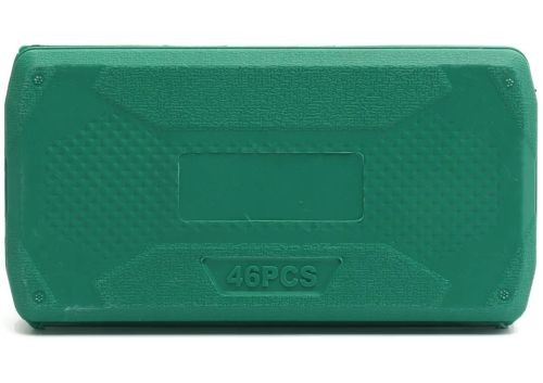 Набір ключів з тріскачкою для авто 46 інструментів Tool Set в кейсі комплект автоінструментів головок біт для машини в пластиковій валізі 24Х12. 5 см