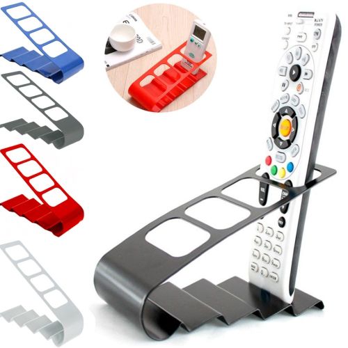 Підставка для пультів на 4 Відділення Remote Controls Rack для дому, Органайзер для домашнього пульта дистанційного керування 4 секції