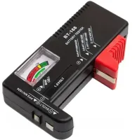 Органайзер футляр для зберігання батарейок і акумуляторів Battery Master AND584 з тестером BT - 168 на 93 шт, пластиковий кейс коробка з відкидною кришкою