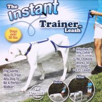 Повідець шлейка для собак the Instant Trainer Leash 1.80 м нейлоновий шлей для великих собак більше 30 кг, посилений ремінець для нашийника