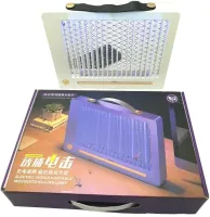 Акумуляторна Світлодіодна лампа пастка для літаючих комах Mosquito Killer Shock Lamp Y13, знищувач комарів, мух і мошок Y - 13 3W від USB