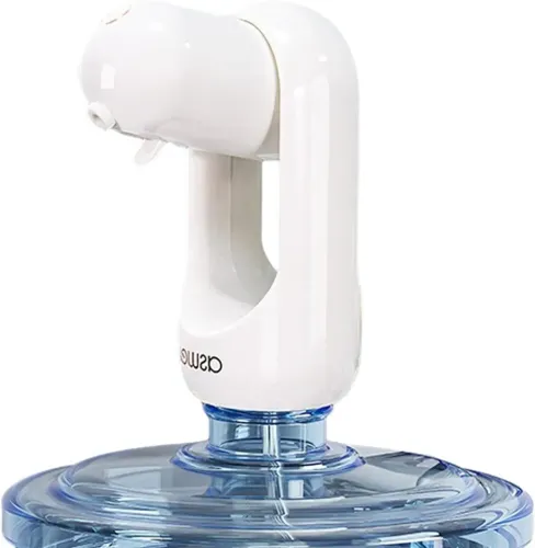 Автоматична акумуляторна помпа диспенсер suction pump AND LY - 608 для подачі питної води на бутель кулера електричний насос дозатор для бутля