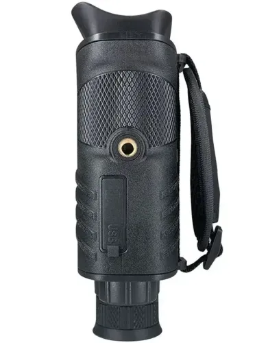 Ручний цифровий монокуляр прилад нічного бачення LG64 Night Vision з 8 кратним збільшенням і функцією запису, Монокль телескоп з нічним баченням і чохлом