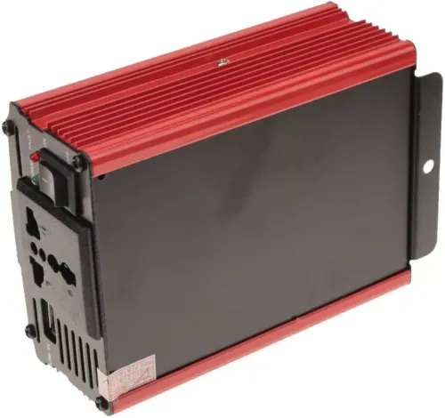 Автомобільний інвертор UKC AC/DC 12V-220V 600W CJ-LS600 авто перетворювач напруги струму з LCD дисплеєм від прикурювача, акумулятора з екраном