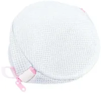 Універсальний сітчастий чохол контейнер Mesh Laundry Bag для прання нижньої білизни 13x16 см Органайзер мішок для пральної машини захист від деформації