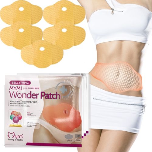 Пластир для схуднення на живіт Mymi wonder patch Up Body 5 шт в комплекті (комплект пластирів)