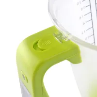 Електронна мірна чаша ваги Digital Scale with Measuring Cup SP-001 600мл, кухонний мірний стакан з вагами і вбудованим термометром SP001 для дому