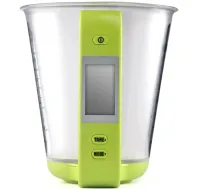 Електронна мірна чаша ваги Digital Scale with Measuring Cup SP-001 600мл, кухонний мірний стакан з вагами і вбудованим термометром SP001 для дому