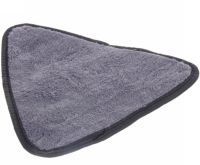 Трикутна змінна насадка запаска для трикутної Швабри Rags Mop the floor AND563 26x26 см, додаткова мочалка для миття та прибирання підлоги сіра