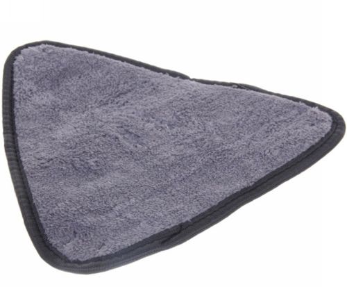 Трикутна змінна насадка запаска для трикутної Швабри Rags Mop the floor AND563 26x26 см, додаткова мочалка для миття та прибирання підлоги сіра