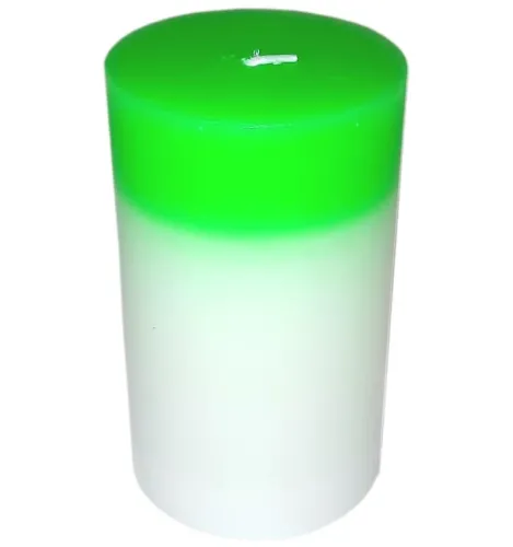 Декоративна воскова свічка хамелеон Candled Magic EL-2327 з RGB підсвічуванням 7 кольорів з справжнім вогнем, Магічна LED Свічка, яка змінює світло