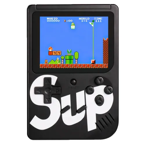 Портативна ігрова ретро приставка Dendy Sup M3 Game Box Retro на 400 ігор з джойстиком 8Bit, Денді, Sega, ігрова консоль