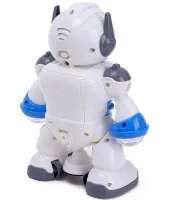 Танцюючий робот Dancing Robot Light and Music LZCZ 6678-5 з підсвічуванням для дітей, Дитячий світиться робот іграшка зі світлом на батарейках