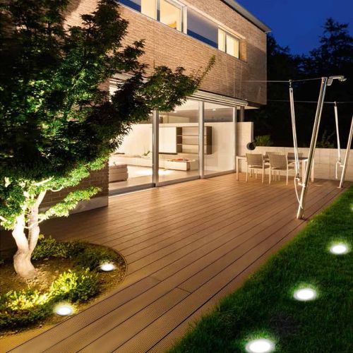 Вуличний садовий LED світильник на сонячній батареї Solar Disk Lights, Універсальне підсвічування в сад IP65, Грунтовий світлодіодний ліхтар зі штиком