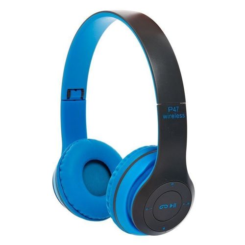 Бездротові накладні навушники EDR P47 Bluetooth з плеєром і microSD з мікрофоном і FM радіо, блютуз стерео навушники solo 2