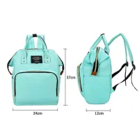 Сумка органайзер для мами LeQueen Mummy Bag для коляски, рюкзак для мам водостійкий з термокишенями для пляшечок Living Traveling Shar