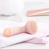 Силиконовая очищающая щетка массажер для чистки лица Finishing Touch Flawless Cleanse косметический, Силиконовый очиститель пор с функцией массажа, 