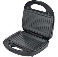 Електрична сэндвичница, бутербродниця Sandwich Maker Opera OP-909 2500W з 6 знімними формами гриль, вафельниця, Горішниця з антипригарним покриттям