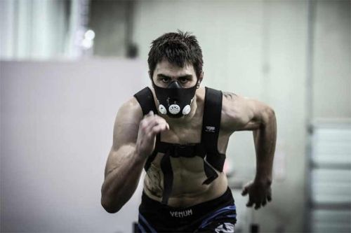Маска для тренування дихання Elevation Training Mask 2.0 спортивна тренувальна маска для бігу і розвитку дихальної системи
