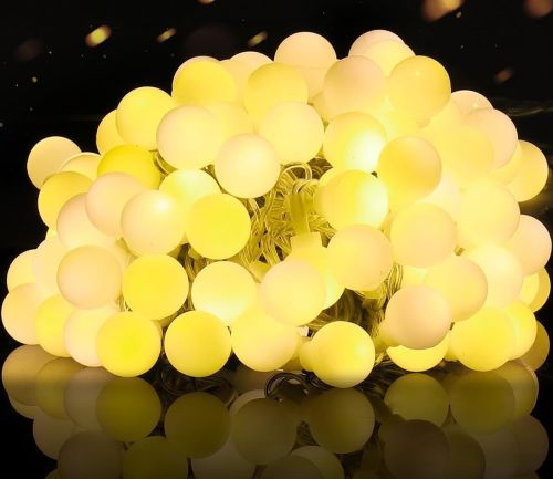 Вулична гірлянда ретро лампочки Suwin Белт-лайт SF-10 5 метрів 10 Led ламп Теплий білий, гірлянда у вигляді лампочок для вуличного саду тепла Біла