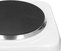 Настільна електрична плита Hot Plate JX - 1010a на 1 конфорку, одноконфорочная дискова електроплита 1000w з термостатом на 5 положень Біла