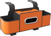Автомобільний підвісний органайзер Seat Car Organiser SN-008 для зберігання дрібниць з тримачем для телефону на підголівник, Ящик на сидіння машини