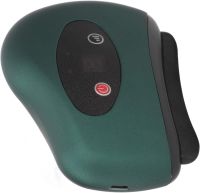 Скребковый массажер для лифтинга лица Scraping Board Gua Sha LY-401, Дренажный вибрационный скребок с подогревом для всего тела на аккумуляторе