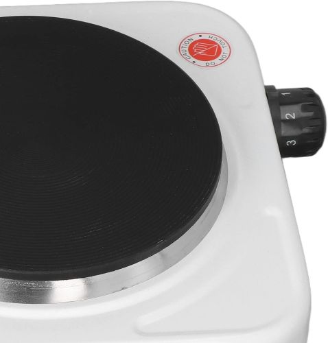 Настільна електрична плита Hot Plate JX - 1010a на 1 конфорку, одноконфорочная дискова електроплита 1000w з термостатом на 5 положень Біла