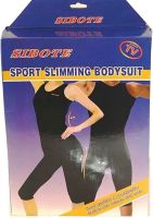 Спортивний костюм Sibote Body Suit CF-58 для схуднення з ефектом сауни, Комбінезон сауна Sport Slimming для занять спортом і зганяння ваги Чорний