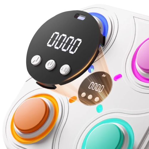 Настінний музичний тренажер для боксу Music Boxing Machine STC-25 з музикою з LED RGB підсвічуванням, Настінна боксерська мішень XL - 977 для дітей