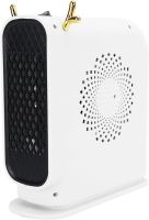 Підлоговий спіральний обігрівач тепловентилятор Voltronic JIEBO-N8 500W з ріжками оленя, переносний настільний електрообігрівач Deer Білий