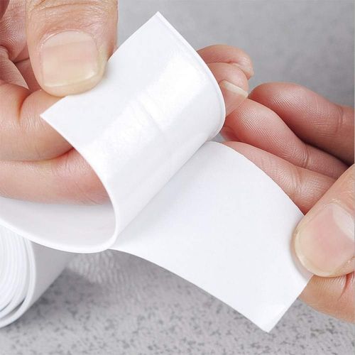 Водонепроникна самоклеюча Бордюрна стрічка Waterproof Tape ly129 3,2 метра для ванни, ізоляційна надсильна клейка стрічка для ванних і кухні