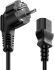 Сетевой шнур питания для PC компьютера и ноутбука 220-250V 10A 1.5 м, Кабель для блока питания, монитора