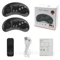 Ігрова відео приставка Sega Game Controller SG800 8bit 1600 ігор з 2 бездротовими джойстиками, Бездротова консоль Dendy HDMI для телевізора