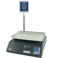 Торговые электронные весы до 50 кг Domotec MS-308 со стойкой MATARIX MX-411