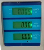 Торговые электронные весы до 50 кг Domotec MS-308 со стойкой MATARIX MX-411