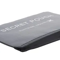 Набор дорожных сумок органайзеров Secret Pouch 6 штук Серые, чехлы мешки для хранения одежды в чемодане, водонепроницаемые для путешествий laundry