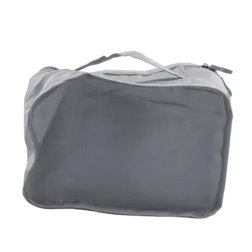 Набор дорожных сумок органайзеров Secret Pouch 6 штук Серые, чехлы мешки для хранения одежды в чемодане, водонепроницаемые для путешествий laundry