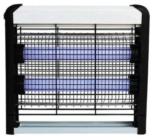 Электрическая светодиодная лампа ловушка Mosquito Trap KF-6006 6W для насекомых, Ловушка уничтожитель комаров и мух Kill Pest 6Вт от сети Белая