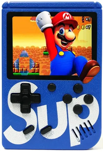 Портативна ігрова ретро приставка Dendy Sup M3 Game Box Retro на 400 ігор з джойстиком 8Bit, Денді, Sega, ігрова консоль