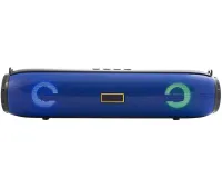 Бездротова Bluetooth колонка Kimiso KM - 203 10W з підсвічуванням для прослуховування музики, акумуляторна блютуз акустика 1200mAh FM-радіо AUX від USB