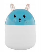 Настольный ультразвуковой увлажнитель воздуха ночник кролик Humidifier Rabbit ВА-12, Портативный USB Арома-диффузор с подсветкой, Ночник-увлажнитель