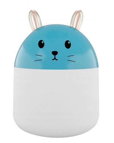 Настольный ультразвуковой увлажнитель воздуха ночник кролик Humidifier Rabbit ВА-12, Портативный USB Арома-диффузор с подсветкой, Ночник-увлажнитель