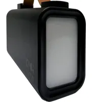 Портативний зарядний пристрій Power Bank KP KG-300 30000 mAh 100w з ліхтариком, зовнішній акумулятор повербанк 30000МАЧ USB Type-C з ручкою Чорний