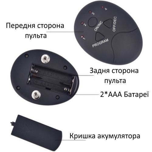 Миостимулятор для ягодиц и бедер EMS Hips Trainer вибрационный импульсный тренажер от целлюлита, массажер для тренировки упругости мышц с пультом