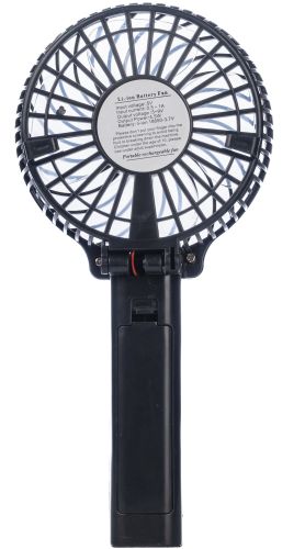 Ручний міні вентилятор Handy Mini Fan WX - 6508 USB акумуляторний настільний вентилятор трансформер зі складною ручкою і знімним акумулятором