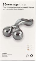 3D Роликовый массажер для тела Venko ZL-117 Anti-Cellulite антицеллюлитный ручной лифтинг для кожи лица подбородка шеи тела, водонепроницаемый прибор