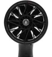 Акумуляторна повітродувка фен Blower ETP LD18-21V для прибирання снігу та листя з 2 акумуляторами, Бездротова дуйка для видалення пилу Чорна