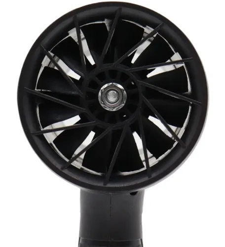 Акумуляторна повітродувка фен Blower ETP LD18-21V для прибирання снігу та листя з 2 акумуляторами, Бездротова дуйка для видалення пилу Чорна