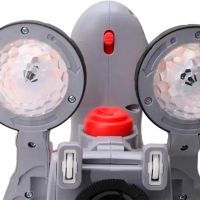 Інтерактивна дитяча іграшка Мотоцикл трансформер YJToys YJ388 - 6 з музичними ефектами, Іграшковий музичний квадроцикл від батарейок для дітей